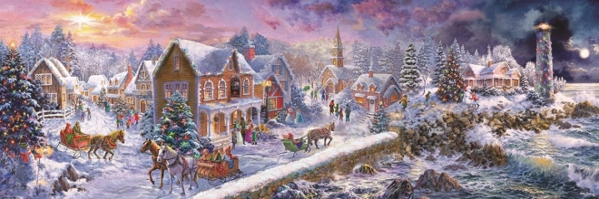 Panoramiczne puzzle Wakacje na wybrzeżu