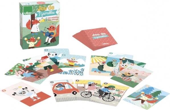 Vilac gra karciana Siedem rodzin – zwierzęta