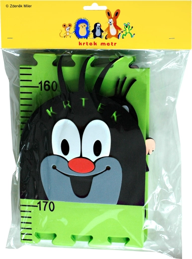 Piankowa miarka wzrostu KRECIEK – zielona