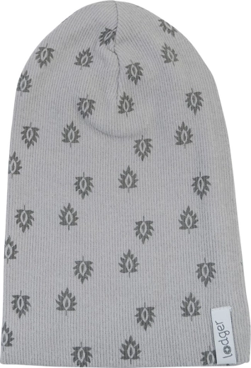 Bawełniana czapka Lodger Beanie Print rib sharkskin 1–2 lata