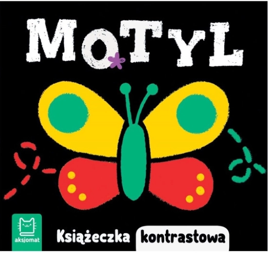 Motyl – kontrastowa książeczka dla niemowląt