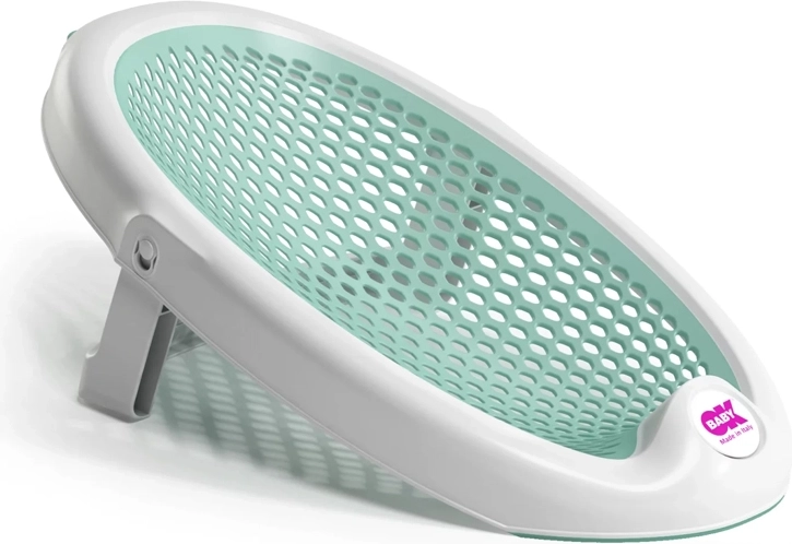 Ok Baby składane leżaczek do wanny jelly sky blue 0–8 miesięcy