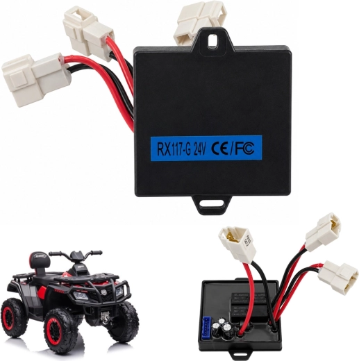Jednostka sterująca RX117-G do dziecięcego pojazdu elektrycznego S615 24 V