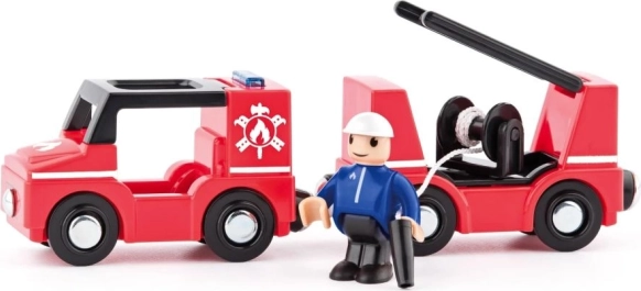 Wóz strażacki z wysuwaną drabiną