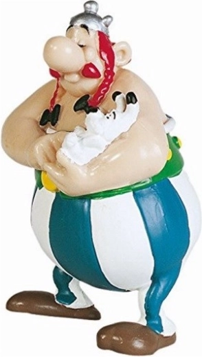 Asterix & Obelix figurka kolekcjonerska Obelix z Idefixem – 1 szt.