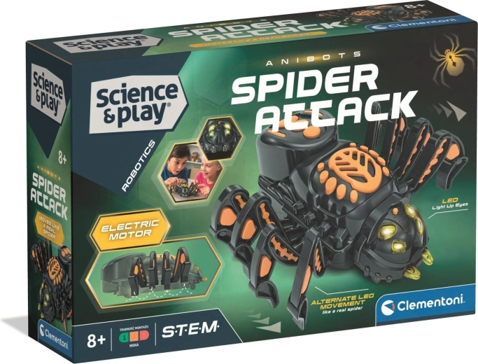 Clementoni Science & Play Robotics: Atak pająka