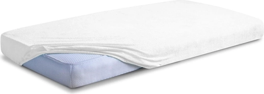 Babymatex premiumowe frotte prześcieradło z gumką 60 × 120 cm białe