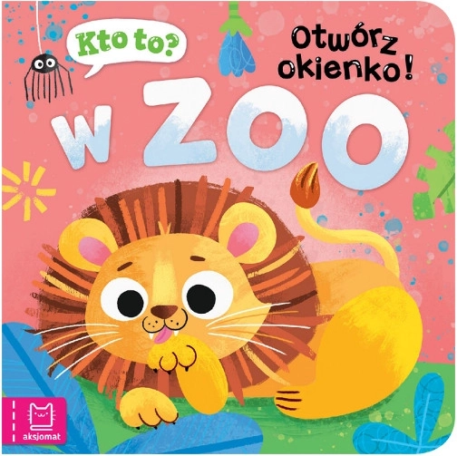 Kto to jest? Otwórz okienko! W zoo – interaktywna książka z okienkami