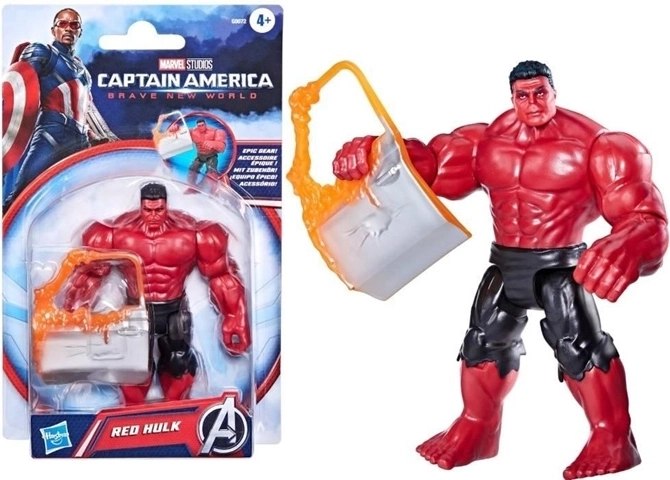 Figurka akcji Marvel Kapitan Ameryka Red Hulk