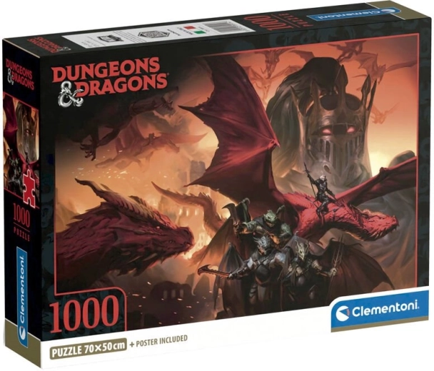 Puzzle CLEMENTONI Dungeons & Dragons 1000 elementów