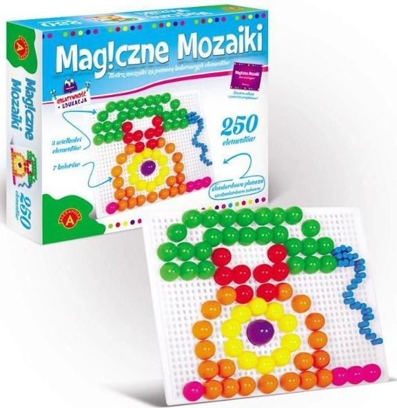 Magiczne mozaiki Edukacja 250 sztuk