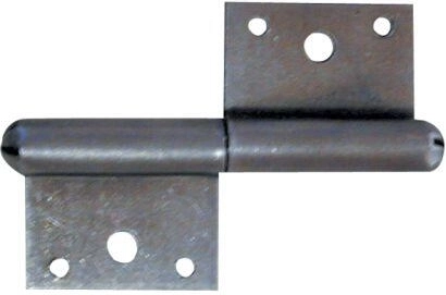 Zawias okienny 80 mm L, zestaw 20 szt.