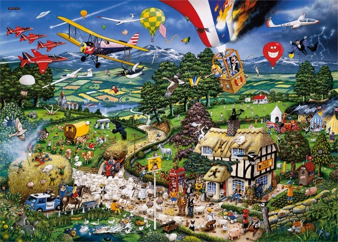 Puzzle Kocham wieś 1000 elementów