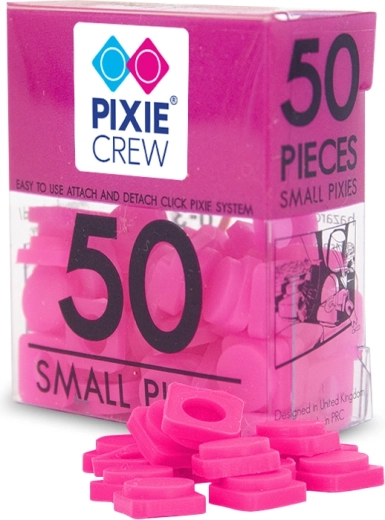 Pixie Crew małe piksele neonowy róż