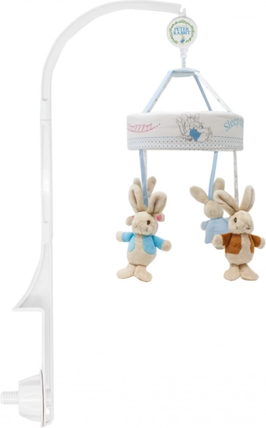 Pozytywka–karuzela nad łóżeczko z króliczkami od Beatrix Potter