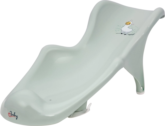 Leżaczka do wanny dla niemowląt – szałwiowa zieleń