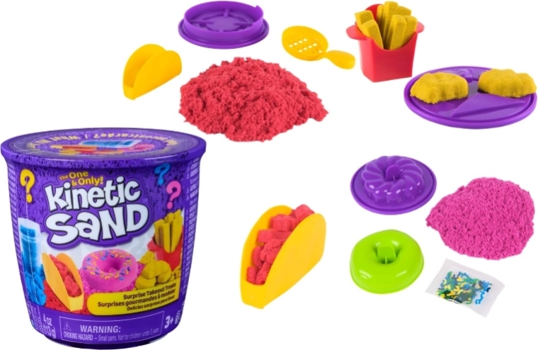 Spin Master Kinetic Sand niespodzianka w słoiku