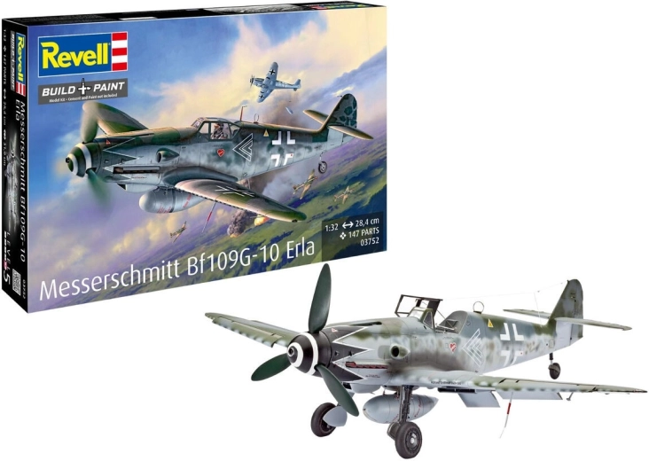 Plastikowy model samolotu Messerschmitt Bf 109 G-10 Erla 1:32