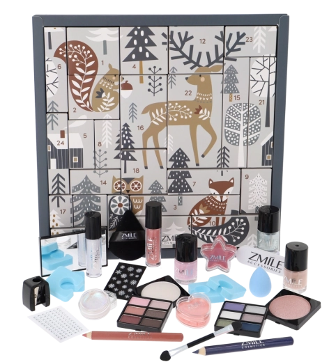 Adwentowy kalendarz kosmetyczny Puzzle Scandic Wildlife