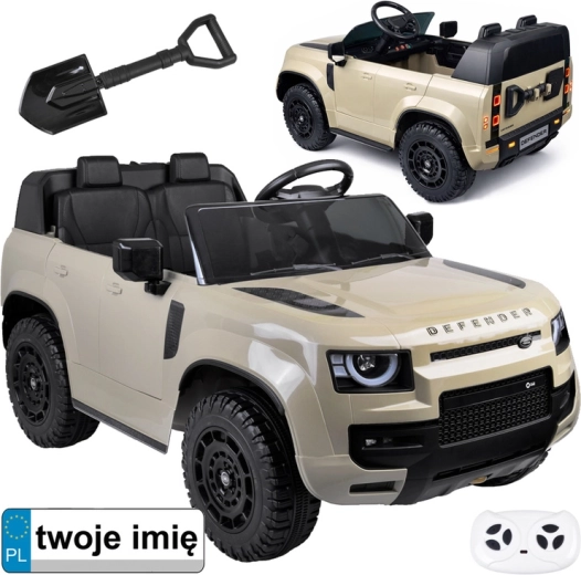 Elektryczny samochód Land Rover Defender 4x4 dla dzieci