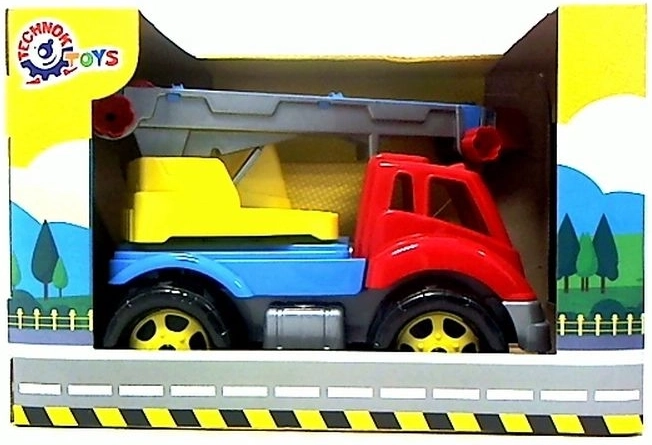 Technok Toys dziecięcy wóz z dźwigiem