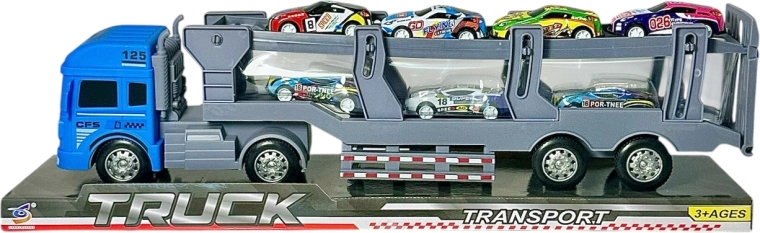 Dziecięcy transporter – laweta z autkami