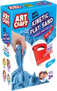 Art Craft piasek kinetyczny niebieski 500 g