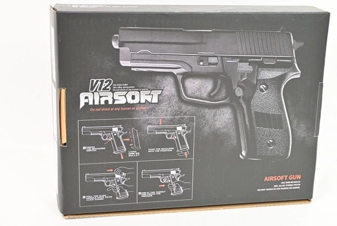 Zabawkowy pistolet na kulki V85