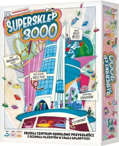Rebel Supersklep 3000 – strategiczna gra planszowa o budowie futurystycznego centrum handlowego