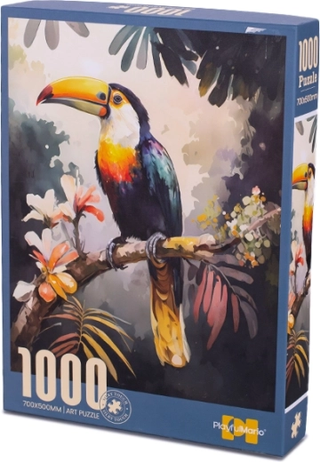 Puzzle tukan 1000 elementów 70 × 50 cm