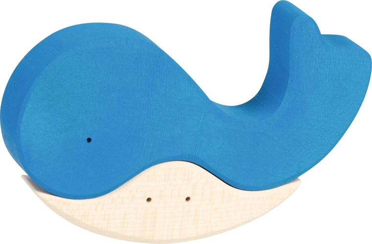 Drewniane puzzle When the whale found a friend - 1 szt.