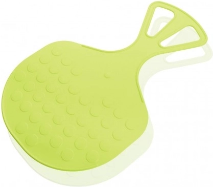 Ślizg Mrozik plastik 58 × 35 cm – Limetkowy