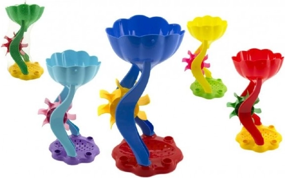 Młynek do piasku 31 cm, asortyment 3 kolory w siatce 12m+