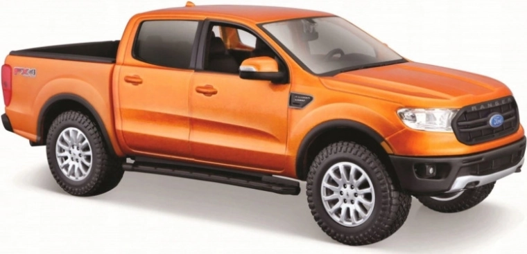 Kompaktowy model Ford Ranger 2019 pomarańczowy