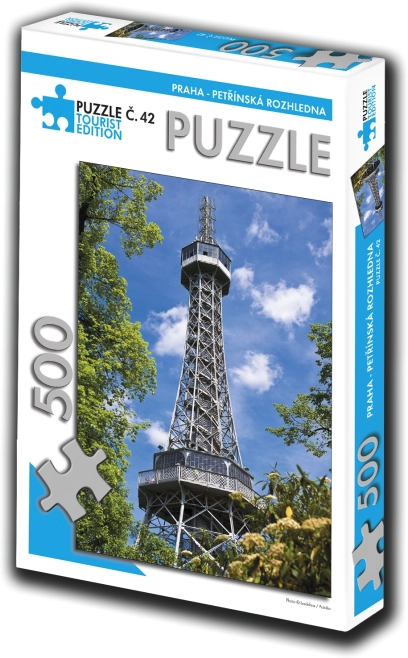 Edycja turystyczna puzzle Wieża Petřín 500 elementów