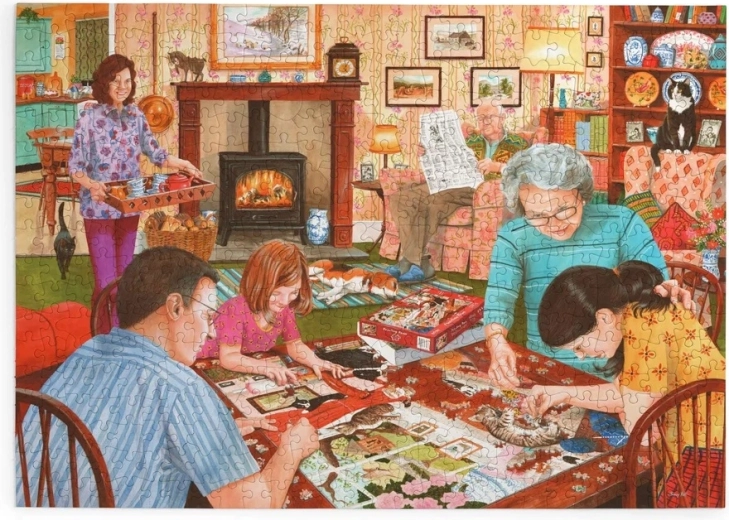Puzzle Wspólny czas, 500 dużych elementów