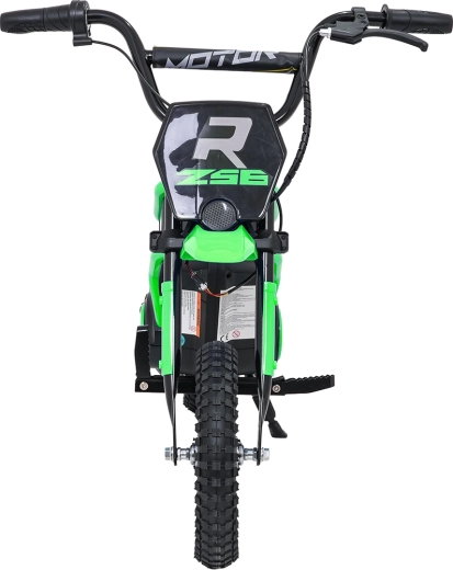 Dziecięcy elektryczny motocykl crossowy RZ56 Max – zielony