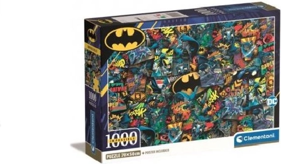 Clementoni Compact puzzle Batman 1000 elementów
