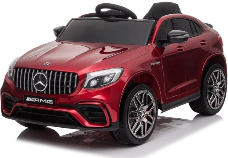 Elektryczny samochodzik MERCEDES-AMG GLC 63 S Coupe, czerwony