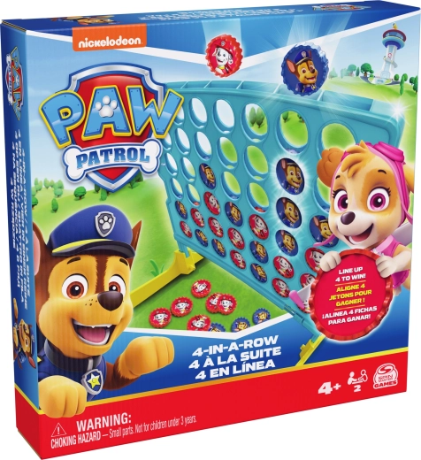 Psi Patrol cztery w rzędzie
