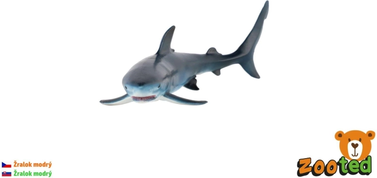 Plastikowa figurka żarłacza błękitnego 15 cm