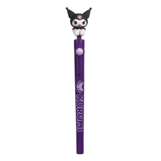 Sanrio Kuromi ruchomy długopis automatyczny (klikany)