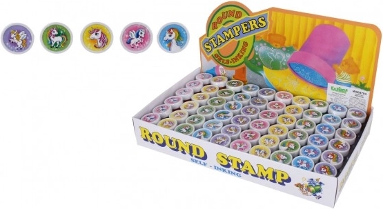 Stempel na ołówek z jednorożcem – mix motywów