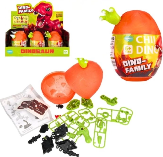 Dino Family dinozaur w jajku – niespodzianka (3 warianty)