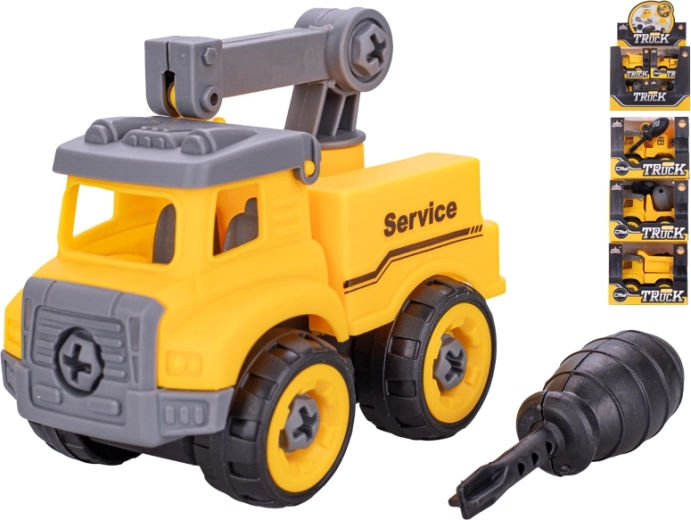 Auto do skręcania 11 cm z napędem typu freewheel