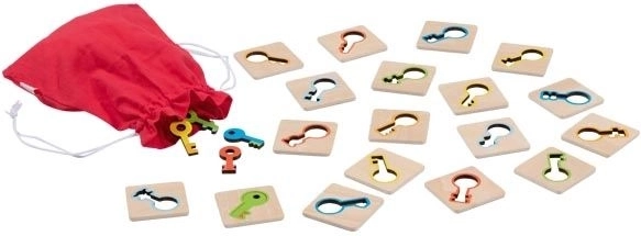 Dotykowe memory Klucze GOKI