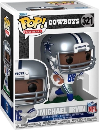 Funko Pop! Football NFL Michael Irvin (Dallas Cowboys) #321 - 1 szt.