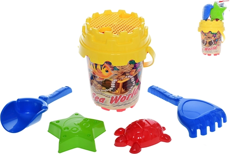 Zestaw do piasku Wodny świat (6 szt.)