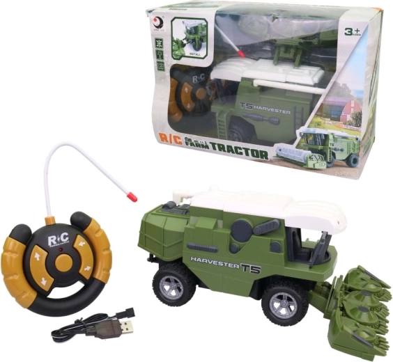 Kombajn zdalnie sterowany 31 × 13 × 21 cm