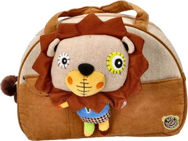 Torebka dziecięca EcoSnoopers z motywem lwa